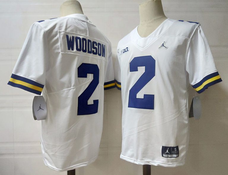 Men Michigan Wolverines #2 Woodson White 2024 Vapor NCAA Jersey->ncaa teams->NCAA Jersey